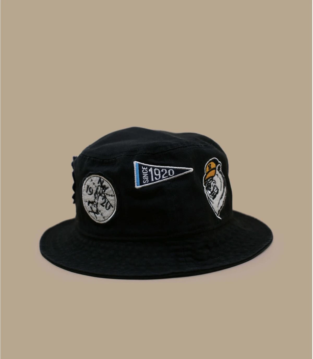 NEW ERA All Over Patch Bucket Black – Image 4