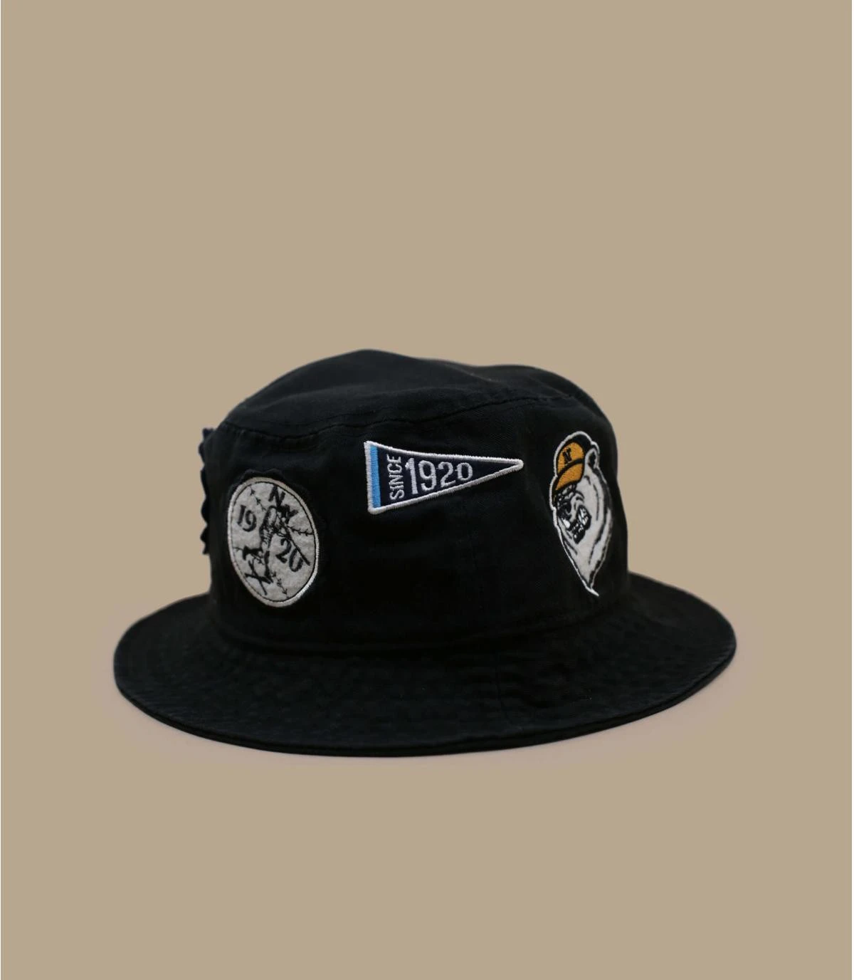 NEW ERA All Over Patch Bucket Black – Image 5