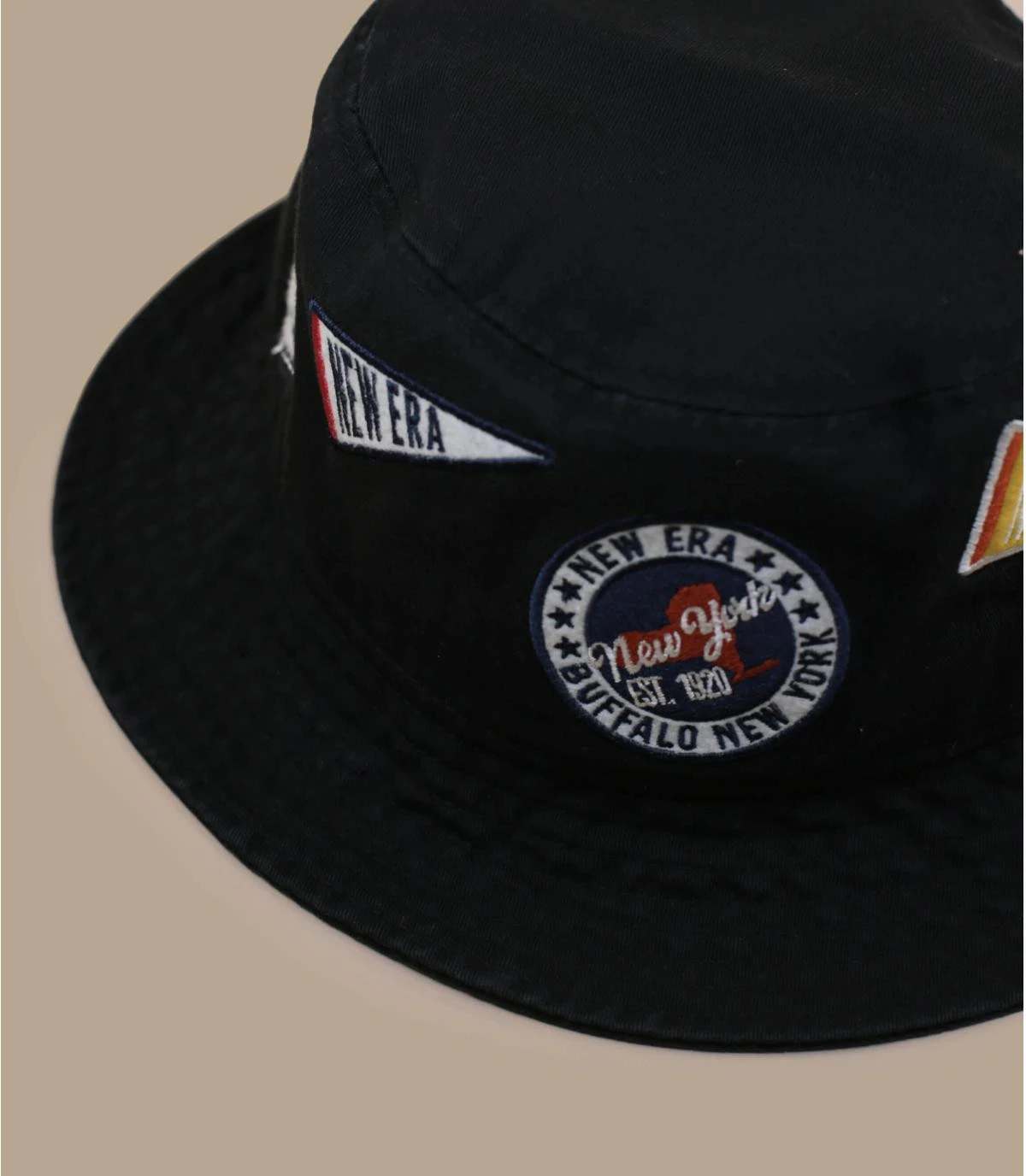NEW ERA All Over Patch Bucket Black – Image 6
