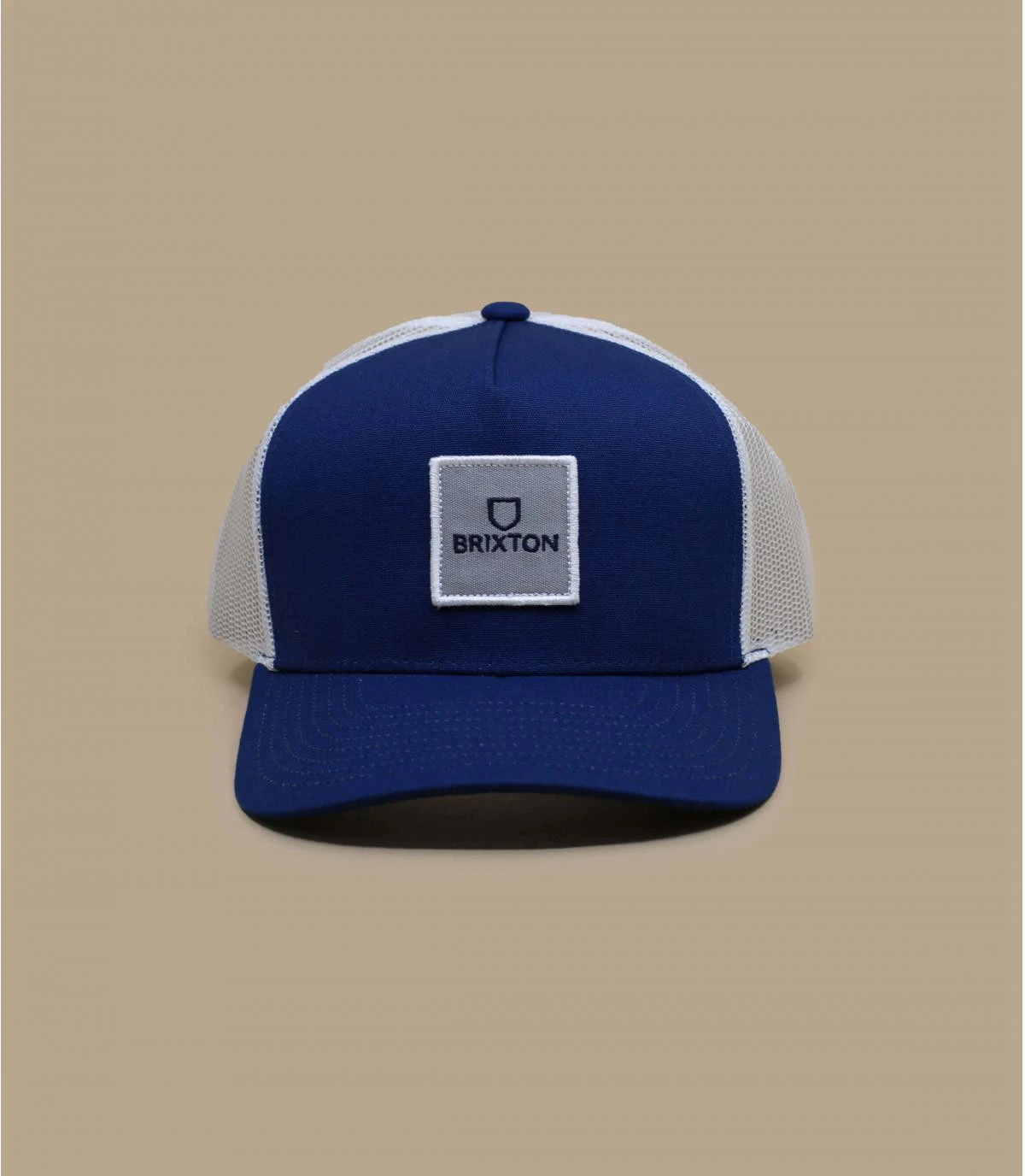 Brixton Alpha Block X Navy White – Image 2