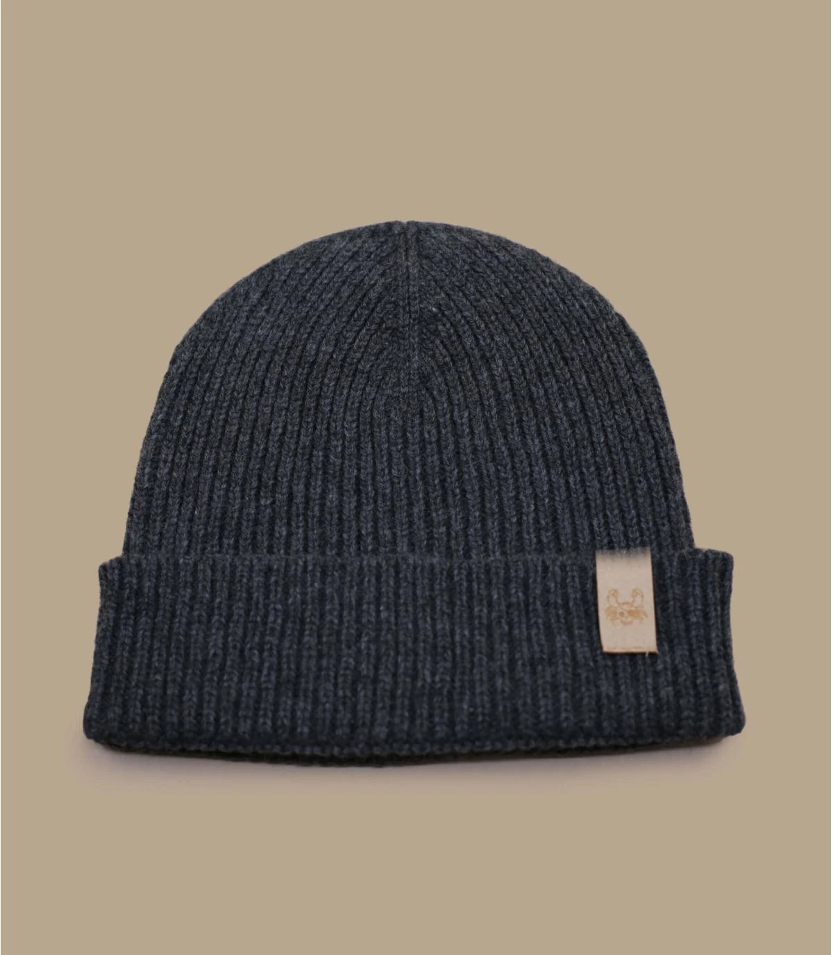 Bonnet Ocean Legend Anthracite Beige. Eco & Fabriqué En France