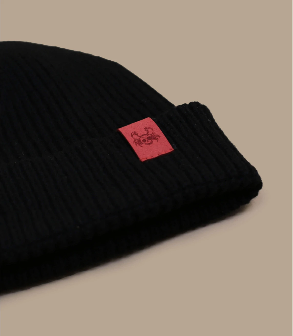 Bonnet Ocean Legend Black Red. Eco & Fabriqué En France – Image 2