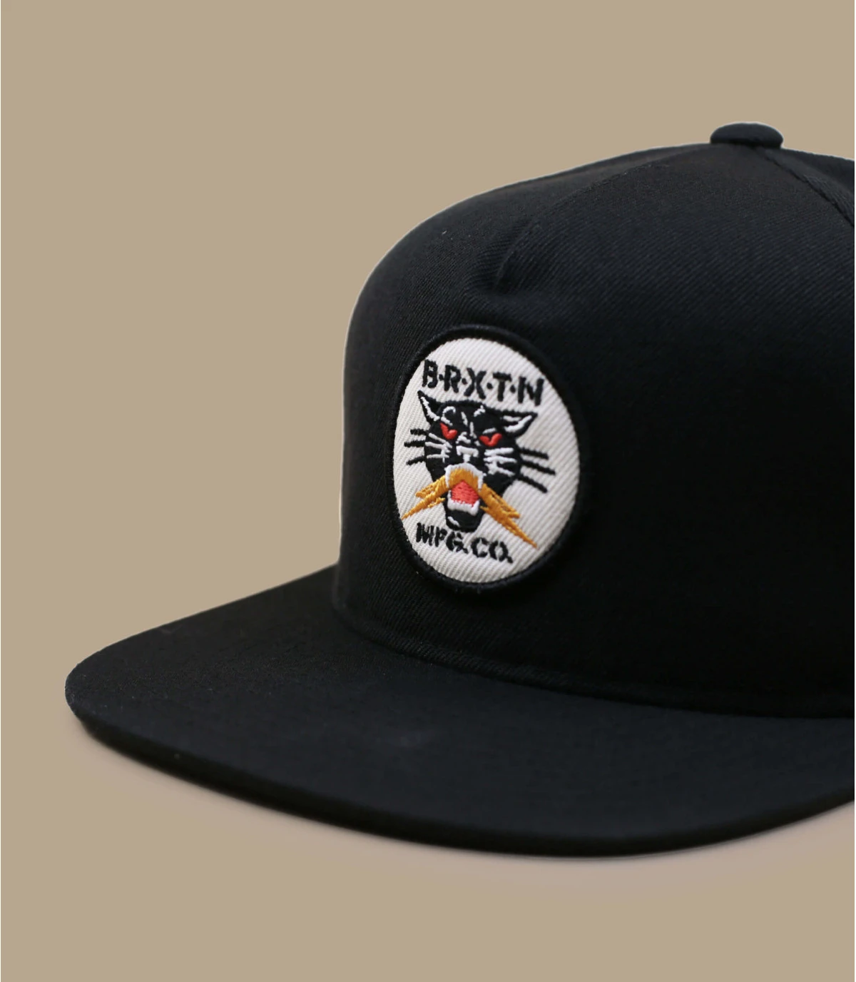 Brixton Casquette Sparks Snapback Black – Image 3