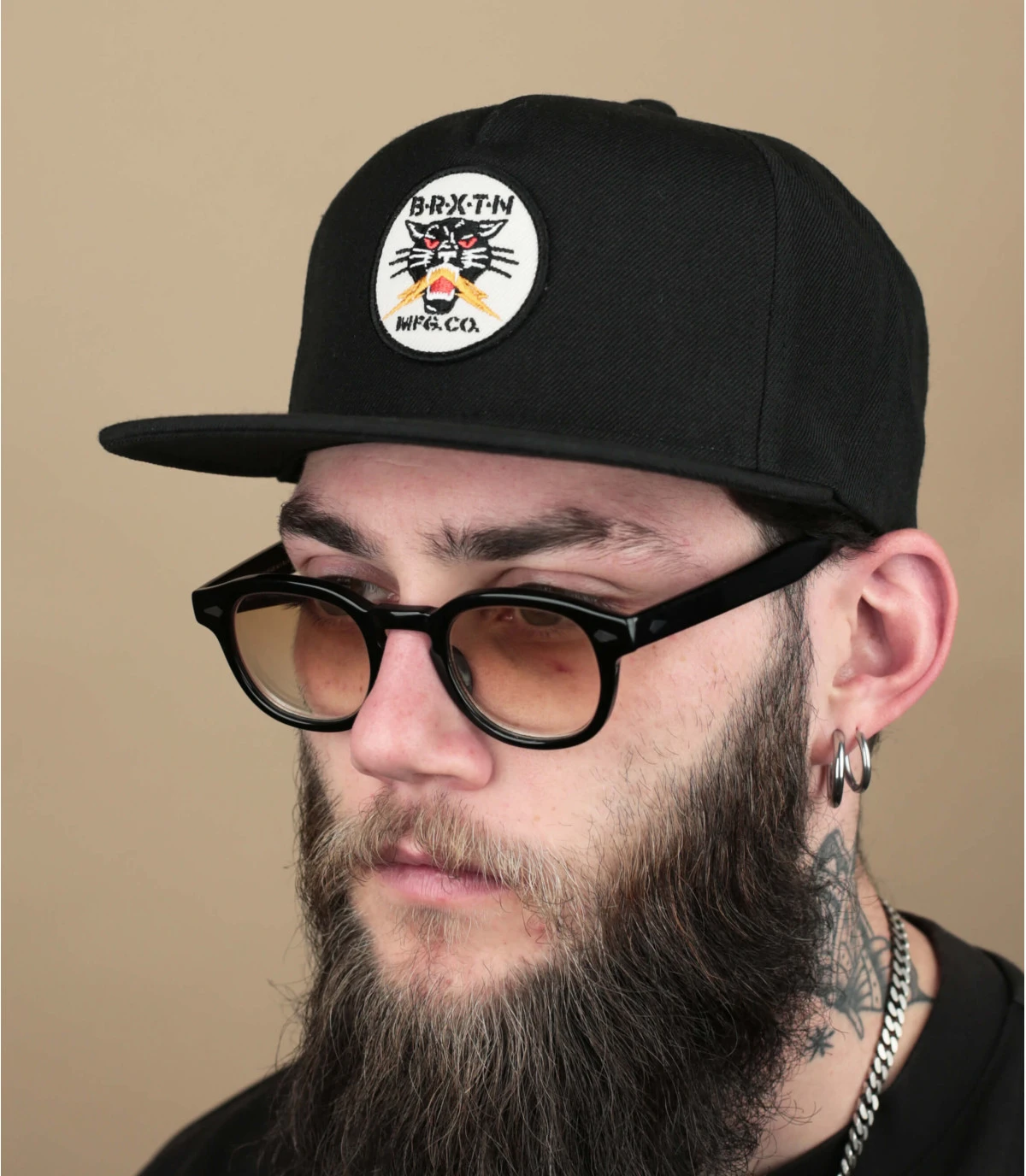 Brixton Casquette Sparks Snapback Black