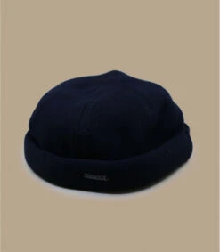 Stetson Docker Cotton Knit Black