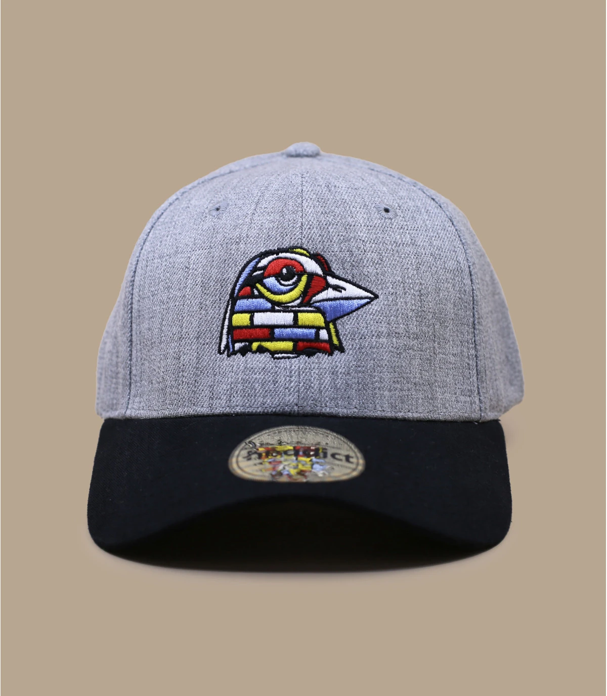 Keim Street Bird Curve Heather Grey Black – Image 2