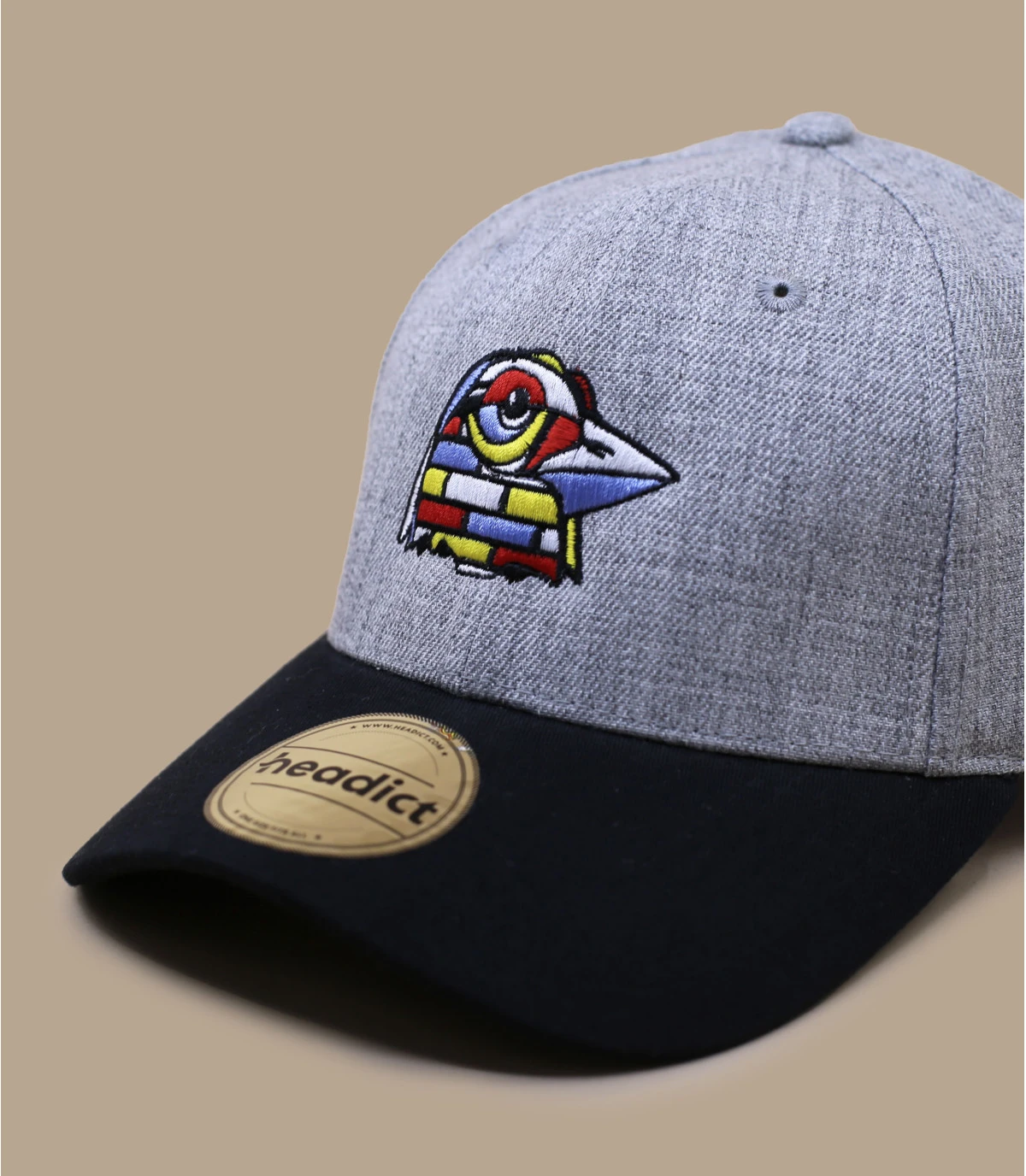 Keim Street Bird Curve Heather Grey Black – Image 3