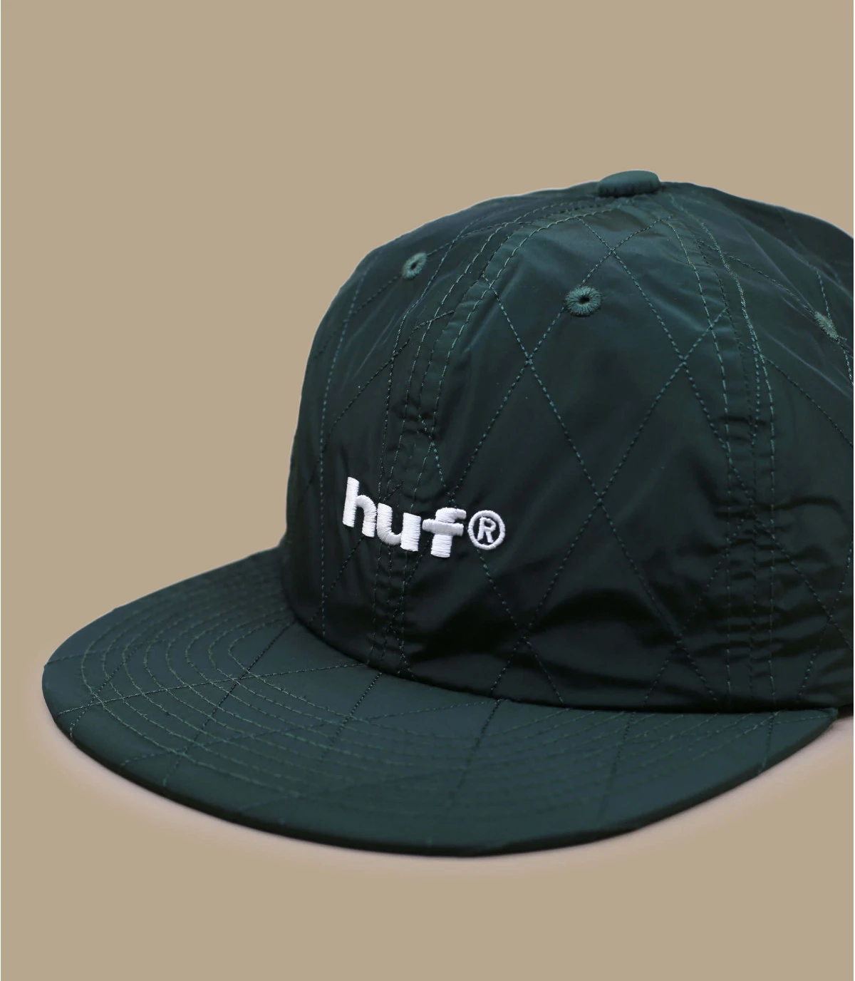 HUF Lightning Quilted Forest Green – Image 3