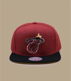 Mitchell & Ness NBA Core Basic Snapback Heat