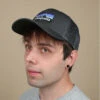 Patagonia P6 Logo Trucker Hat Forge Grey