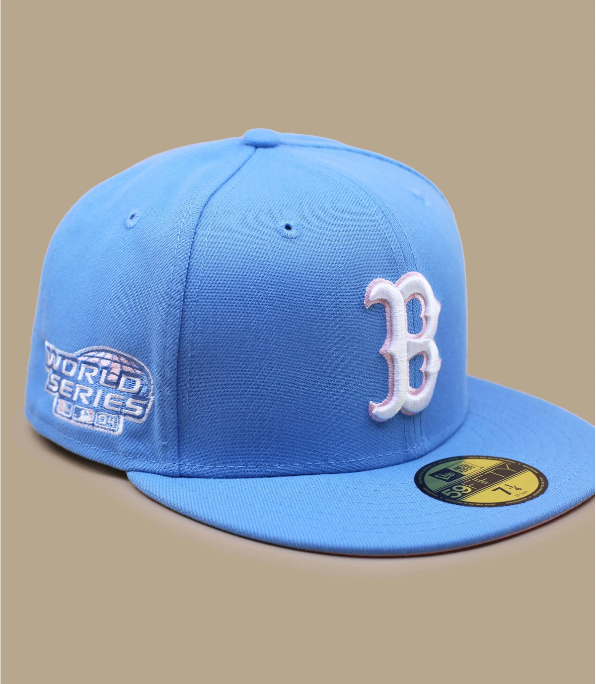 NEW ERA Side Patch 5950 Boston Red Sox Sky Pink â Image 2