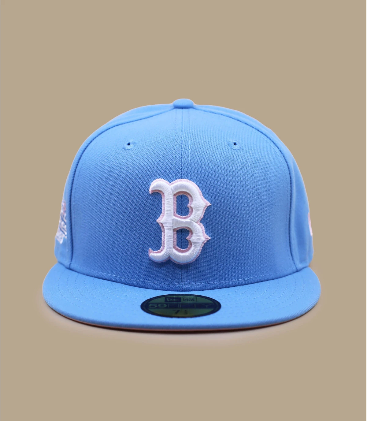 NEW ERA Side Patch 5950 Boston Red Sox Sky Pink â Image 3