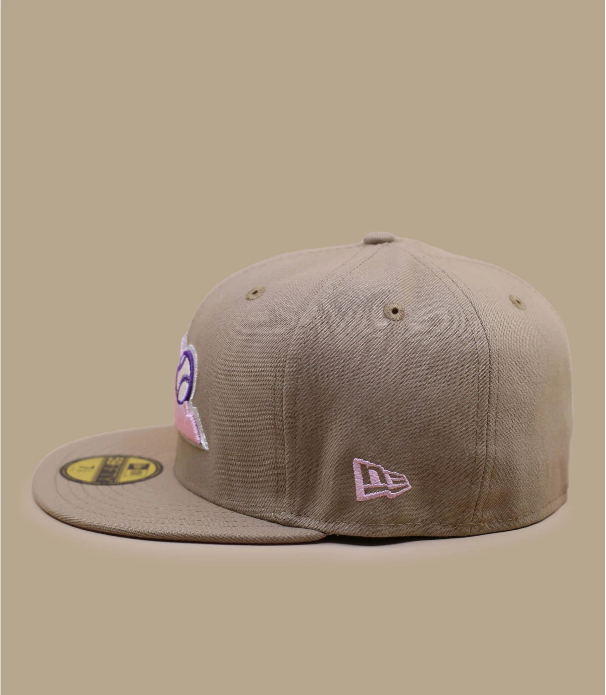 NEW ERA Side Patch 5950 Colorado Rockies Camel Pink â Image 5