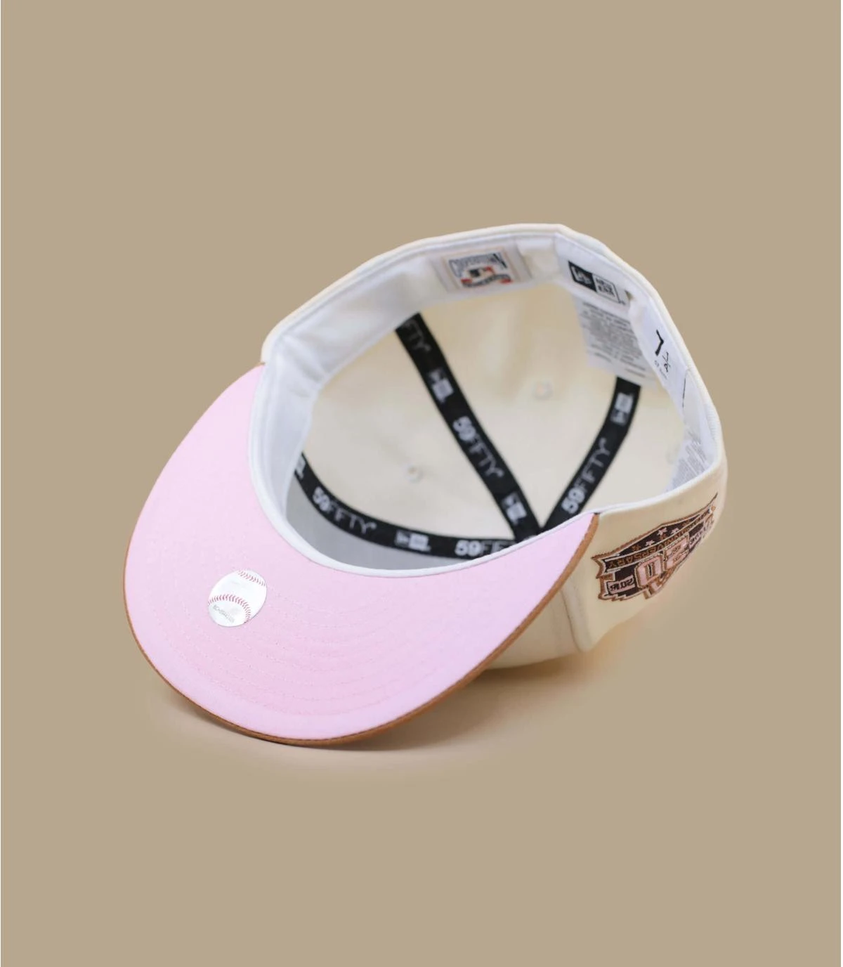 NEW ERA Side Patch 59Fifty Arizona Diamondbacks Bronze Chrome Brown Pink â Image 6