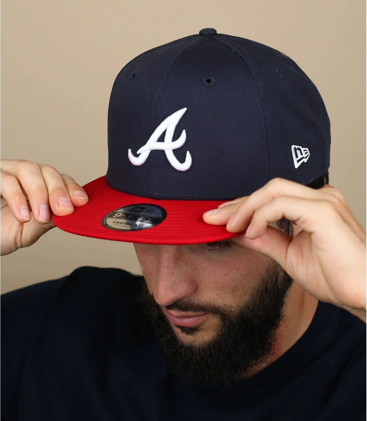 NEW ERA Snapback MLB Team Colour 950 Atlanta Braves