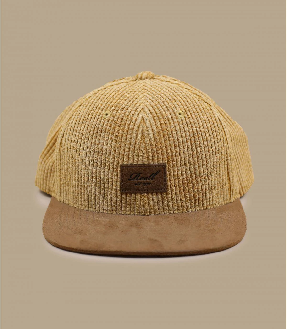 Reell Suede Cap Cord Beige – Image 2