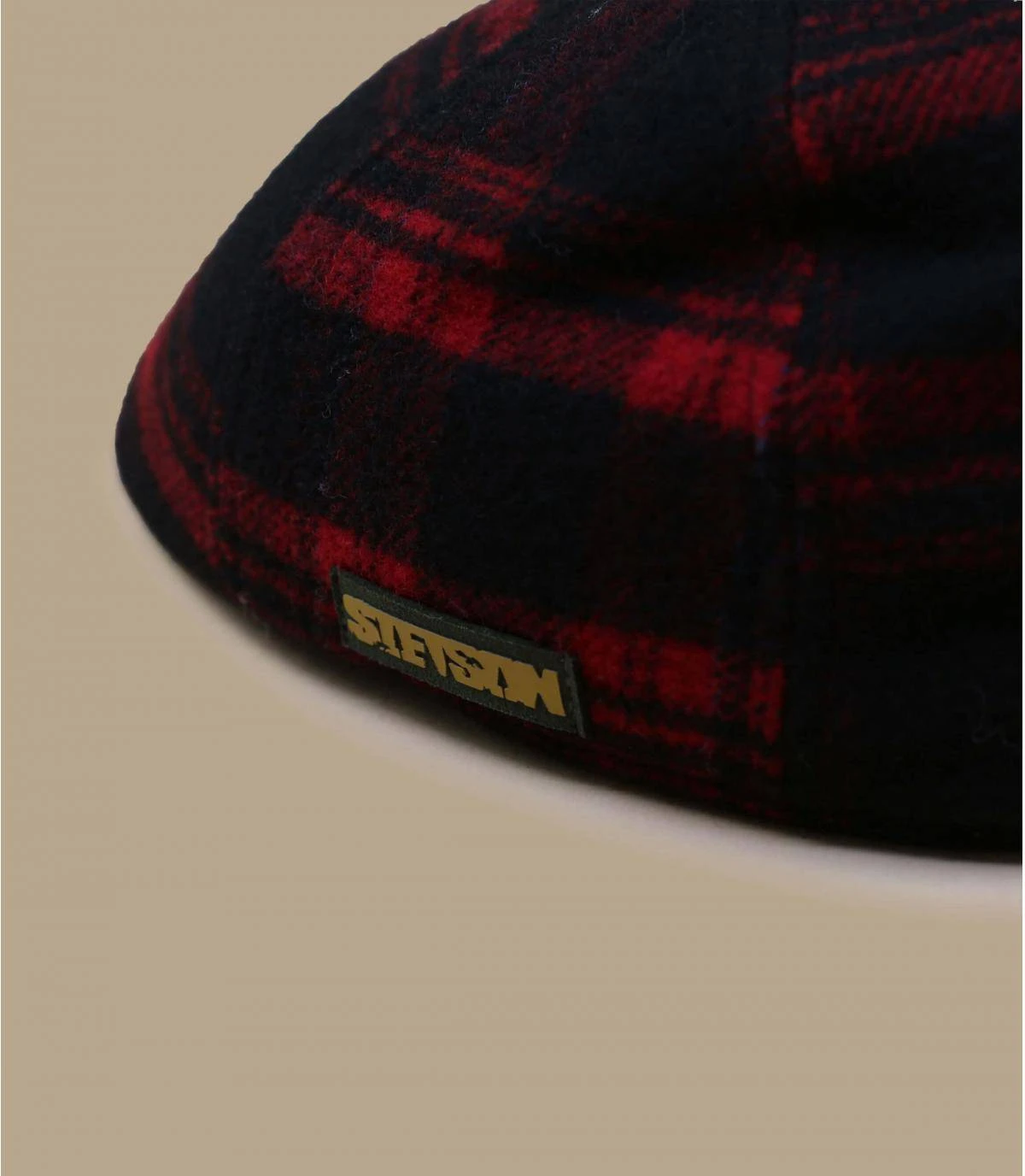 Stetson Texas Virgin Shadow Plaid Red Black â Image 3