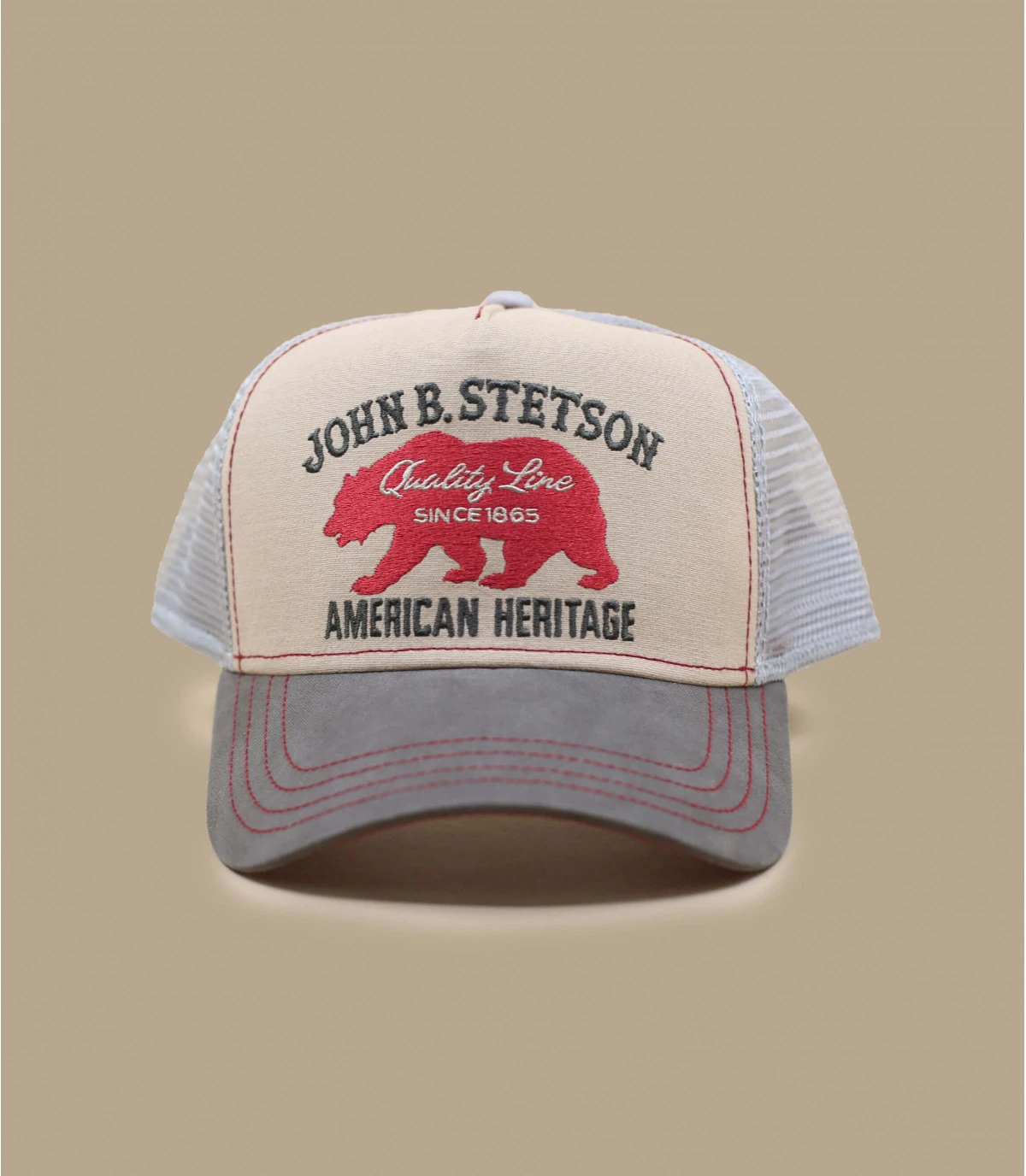 Stetson Trucker Cap Bear Beige