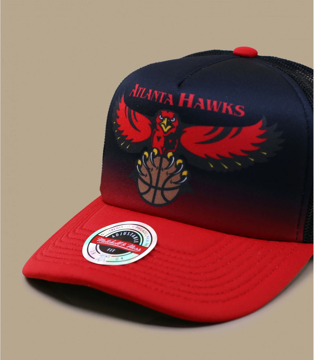 Mitchell & Ness Trucker Jersey Hook Hawks – Image 3