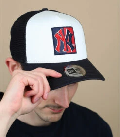 NEW ERA Trucker Team Patch NY