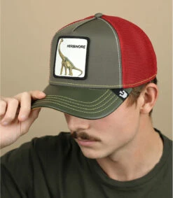 Trucker Thunder Lizard Olive
