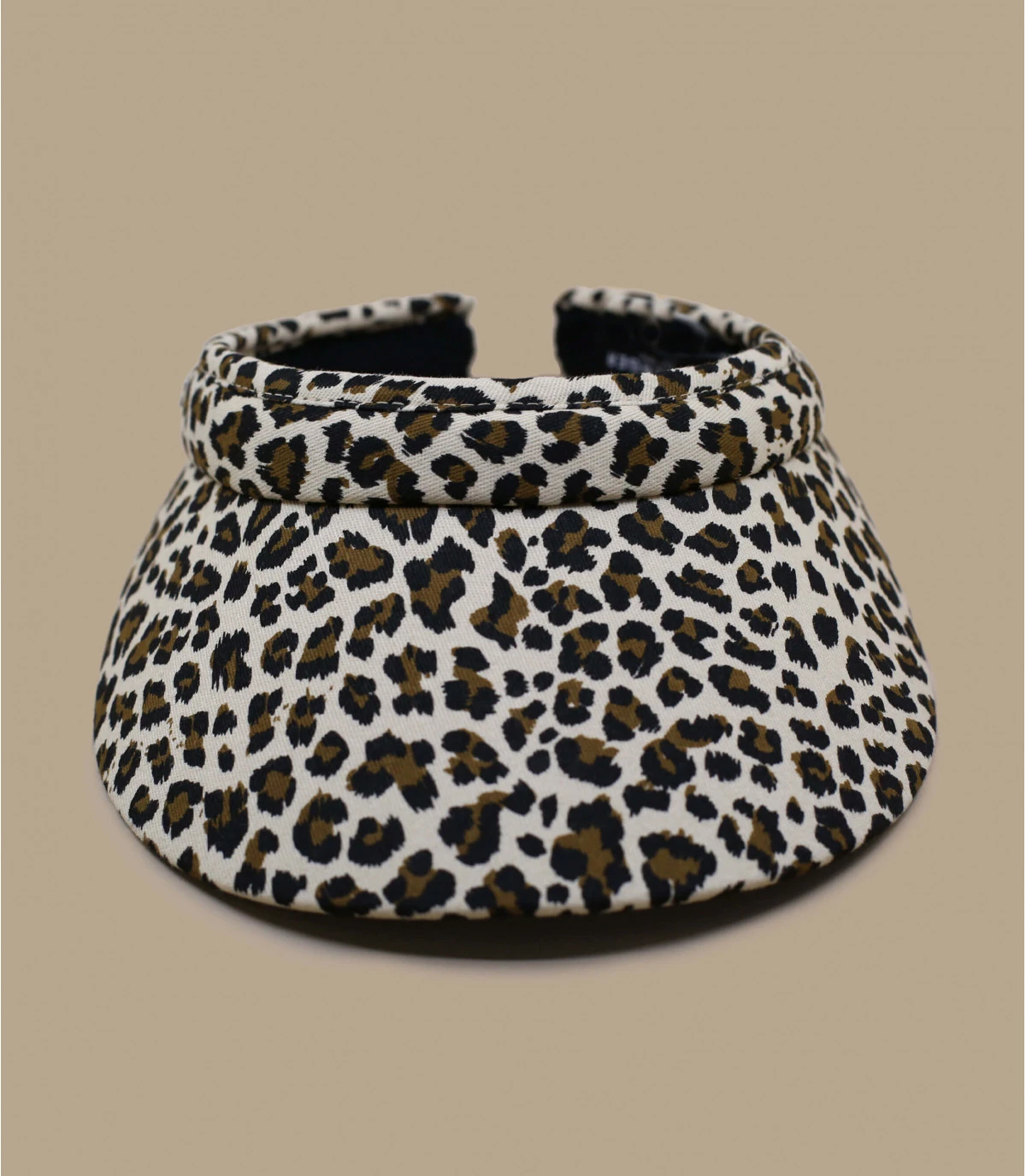 Seeberger Visor Leo Print Sand – Image 3