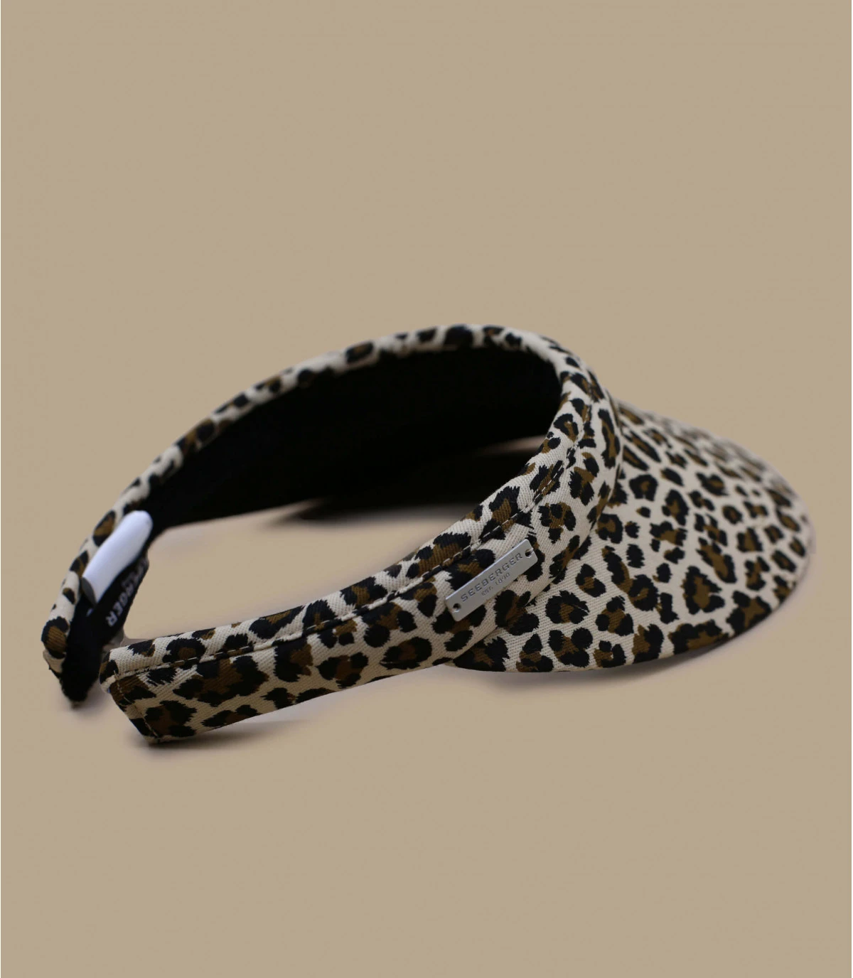 Seeberger Visor Leo Print Sand – Image 4