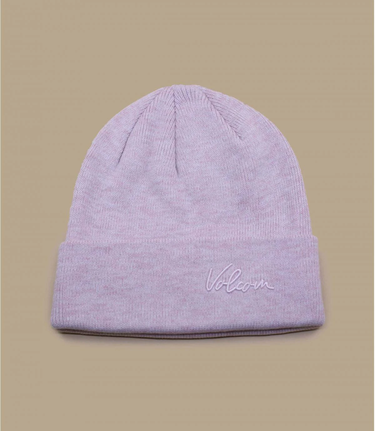 Volcom Wmn Favorite Beanie Hazey Pink – Image 2